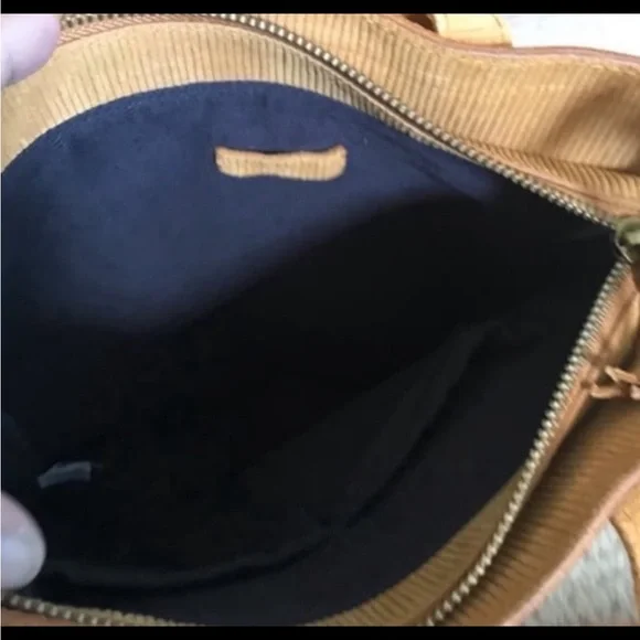 Madewell the transport corduroy suede small crossbody bag purse - Picture 7 of 14